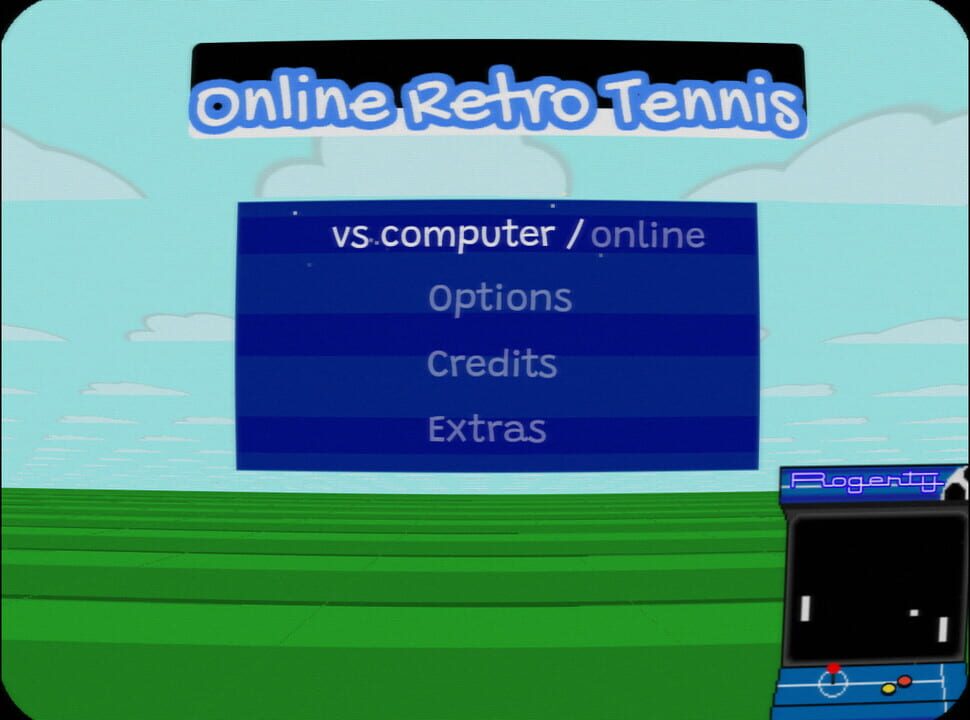 Online Retro Tennis