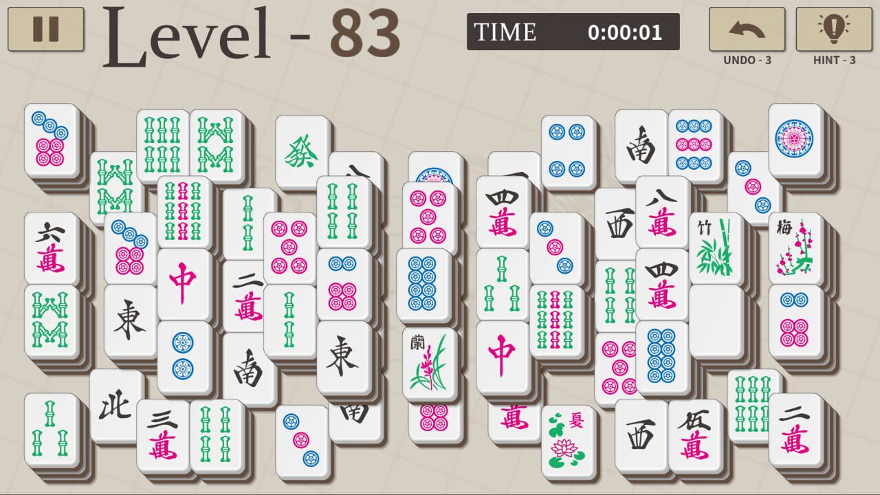 Mahjong Solitaire 100