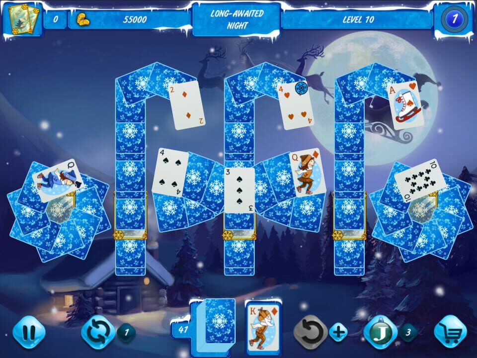 Solitaire Jack Frost: Winter Adventures 2
