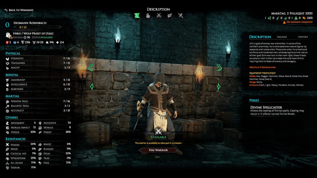 Mordheim: City of the Damned – Wolf-Priest of Ulric