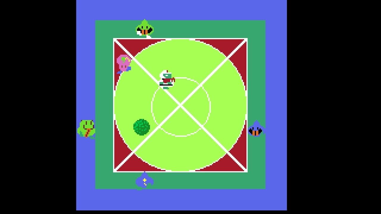 The Tower of TigerQiuQiu: 4-way Dodge the ball