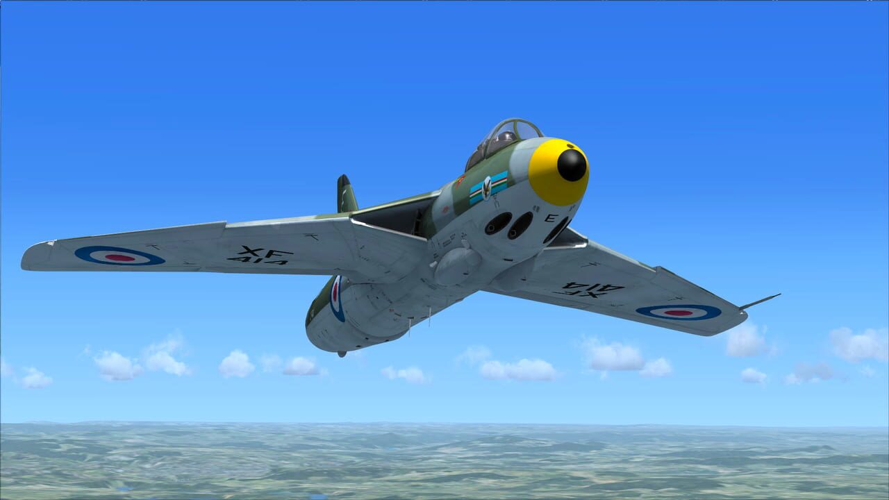Microsoft Flight Simulator X: Steam Edition – Hawker Hunter F.6/FGA.9