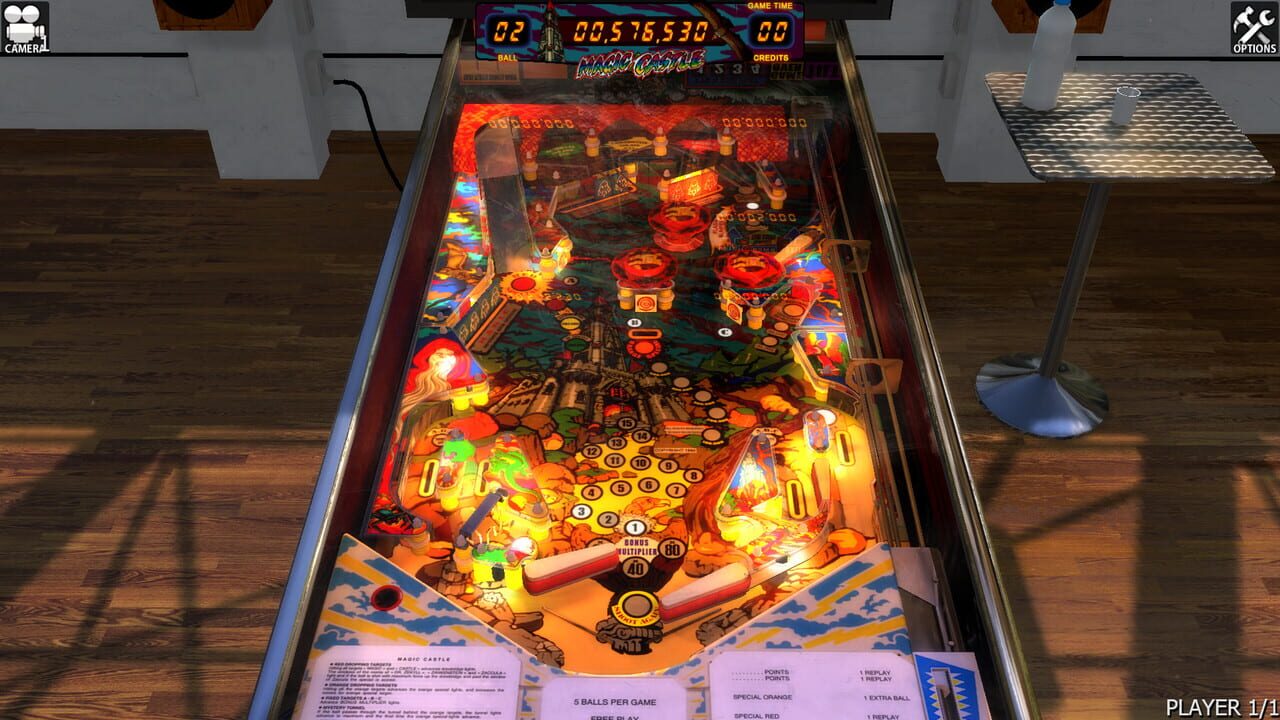 Zaccaria Pinball: Magic Castle Table