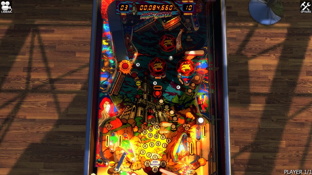Zaccaria Pinball: Magic Castle Table