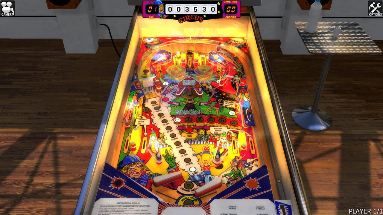 Zaccaria Pinball: Circus Table