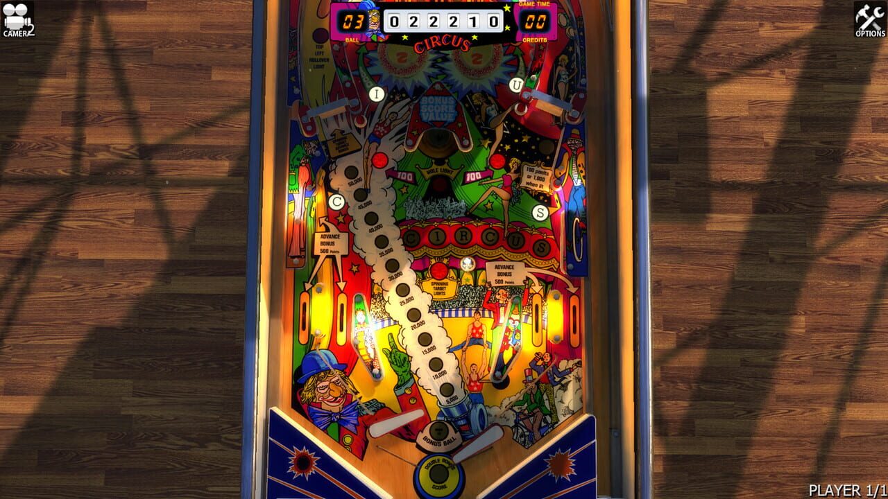 Zaccaria Pinball: Circus Table