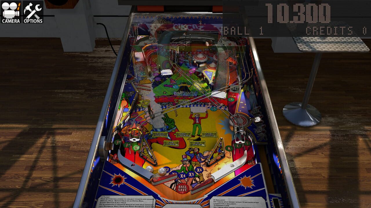 Zaccaria Pinball: Circus 2017 Table
