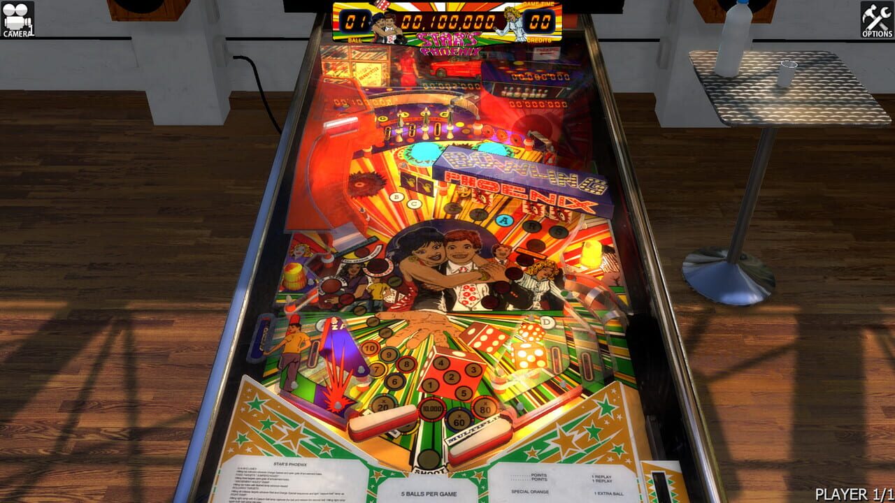 Zaccaria Pinball: Star’s Phoenix Table