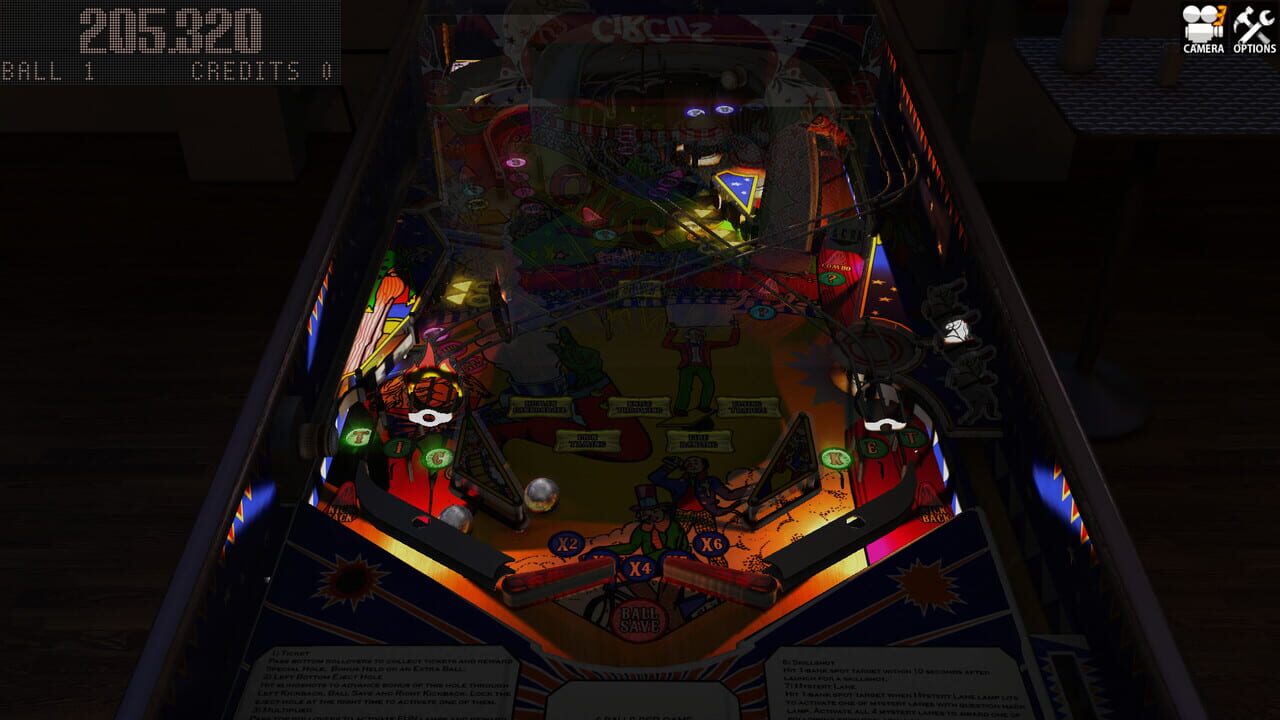 Zaccaria Pinball: Circus 2017 Table