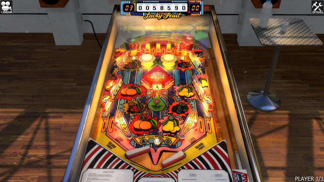 Zaccaria Pinball: Lucky Fruit Table