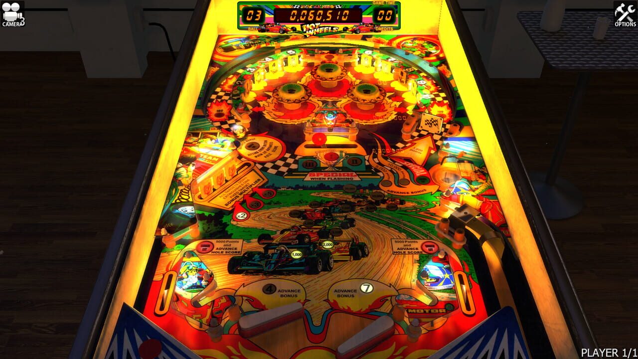 Zaccaria Pinball: Hot Wheels Table