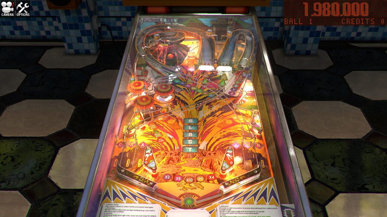 Zaccaria Pinball: Fire Mountain 2019 Table