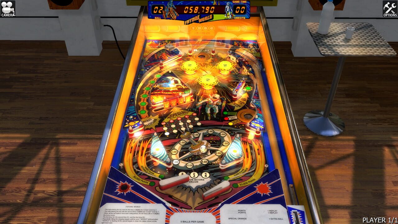 Zaccaria Pinball: Future World Table