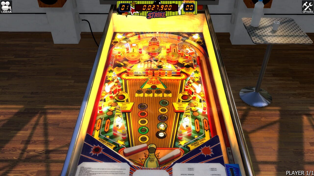Zaccaria Pinball: Strike Table