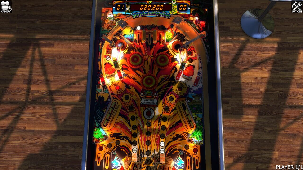 Zaccaria Pinball: Fire Mountain Table
