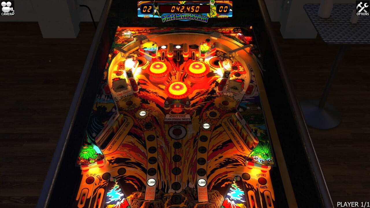 Zaccaria Pinball: Fire Mountain Table