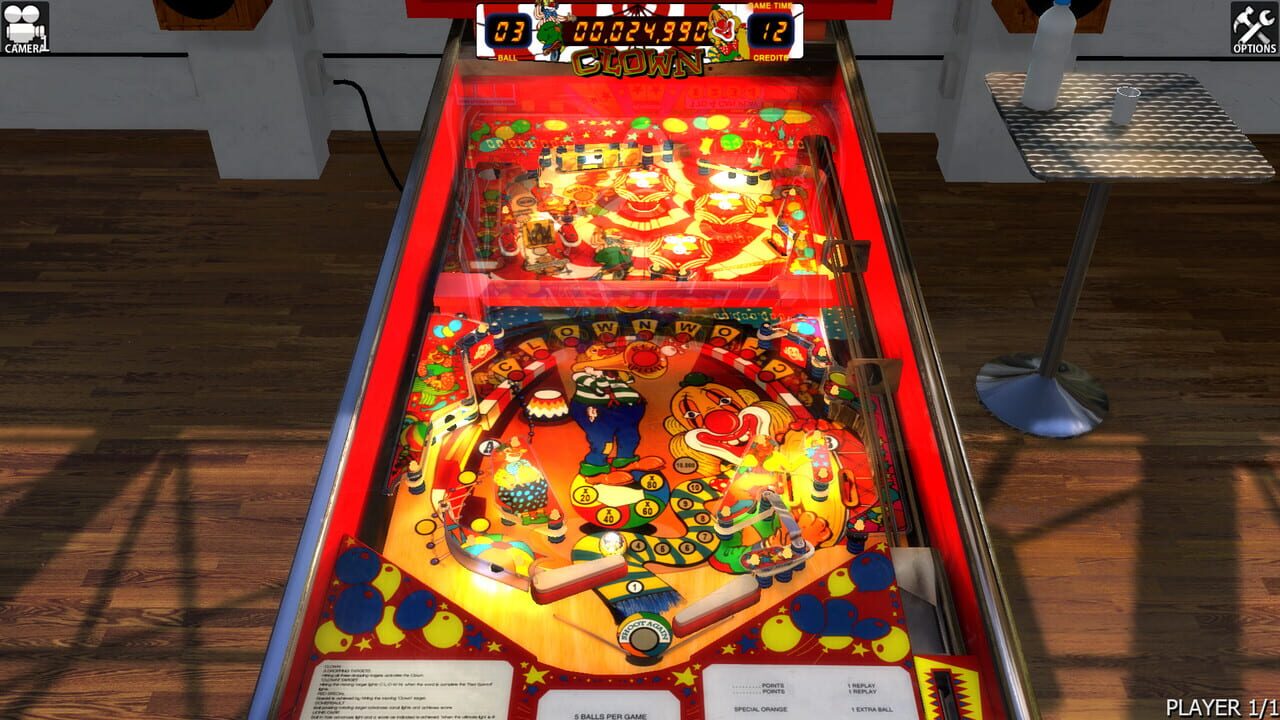 Zaccaria Pinball: Clown Table