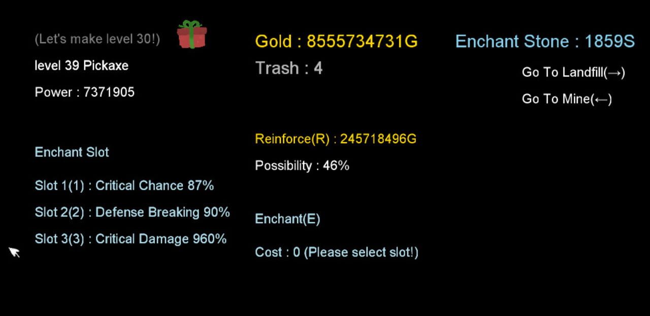 Mine Crazy: The Korean Grinder