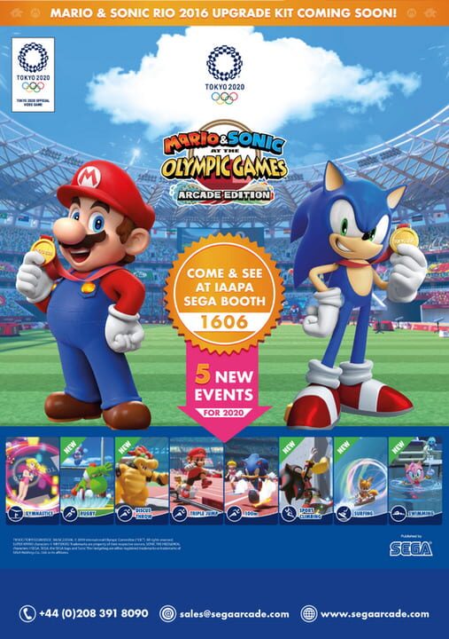 Mario & Sonic at the Olympic Games Tokyo 2020: Arcade Edition