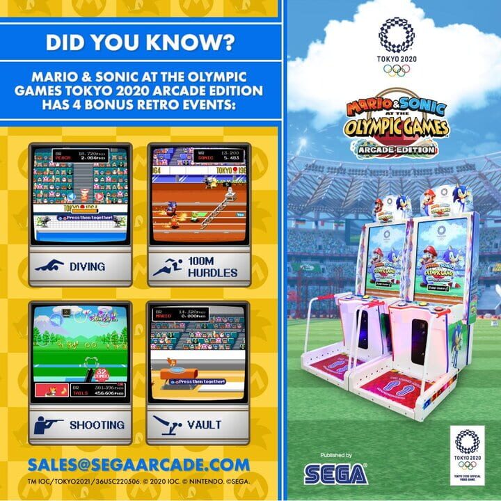 Mario & Sonic at the Olympic Games Tokyo 2020: Arcade Edition