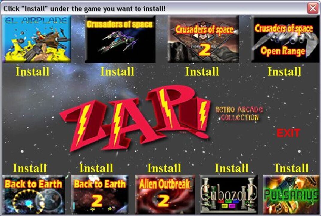 Zap! Retro Arcade Collection