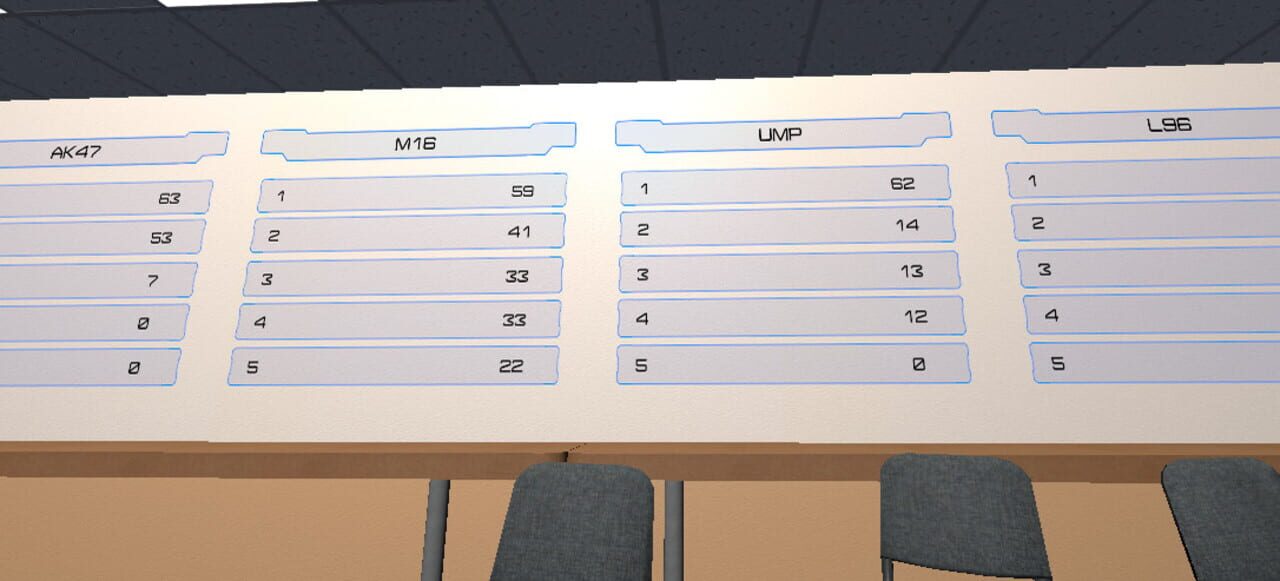 VR Shooting Range: Multiple Weapons