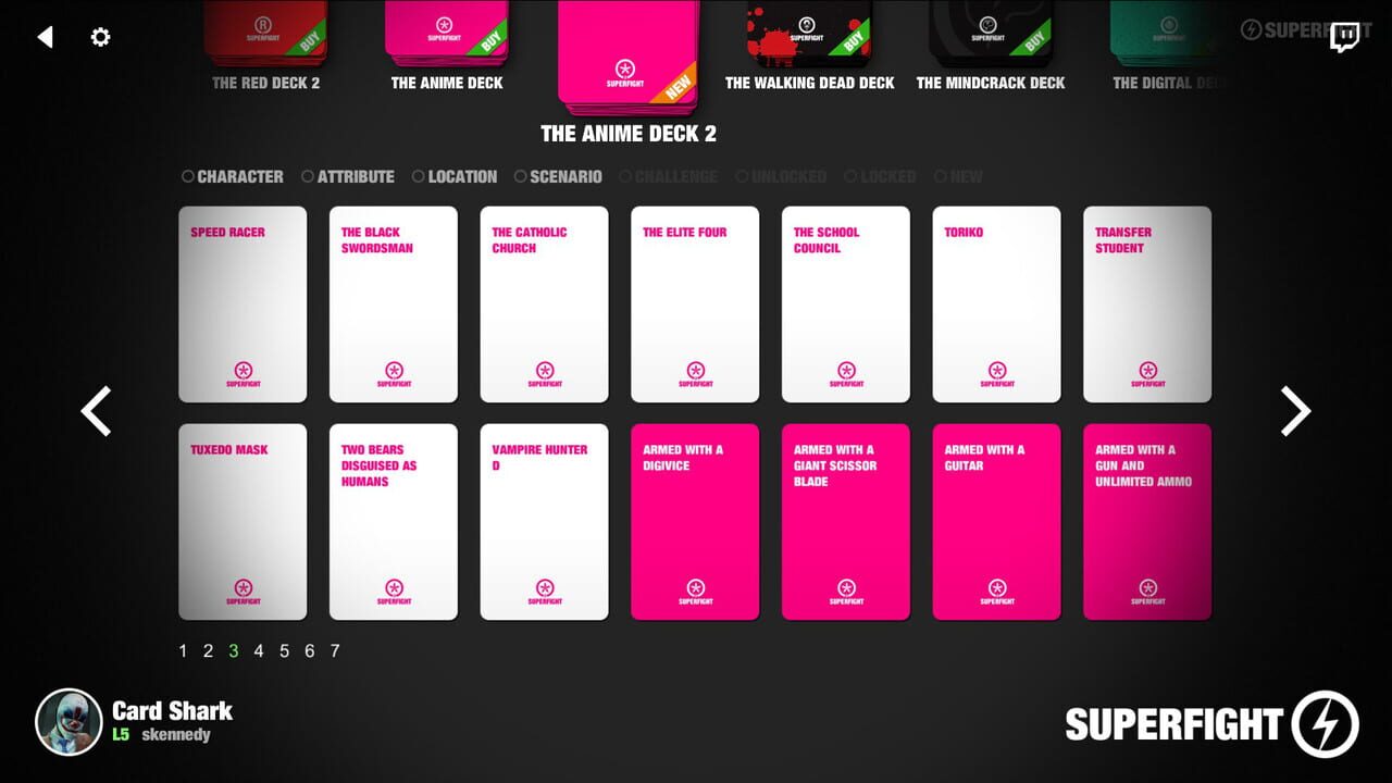 Superfight: The Anime Deck 2