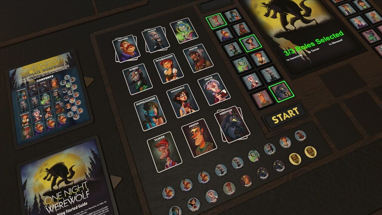 Tabletop Simulator: One Night Ultimate Werewolf
