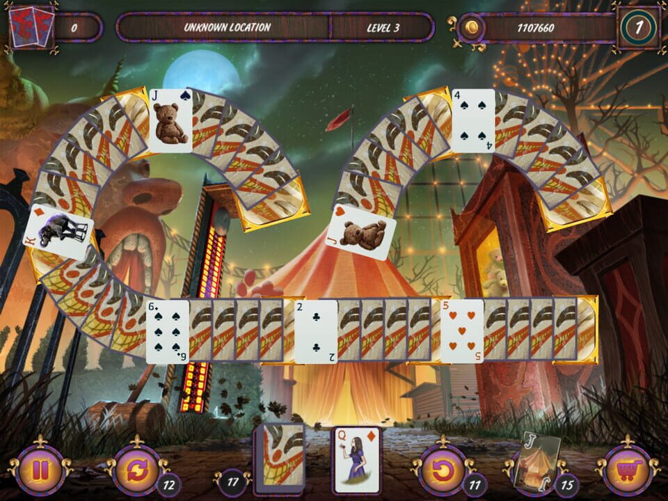 Dark Solitaire: Mystical Circus