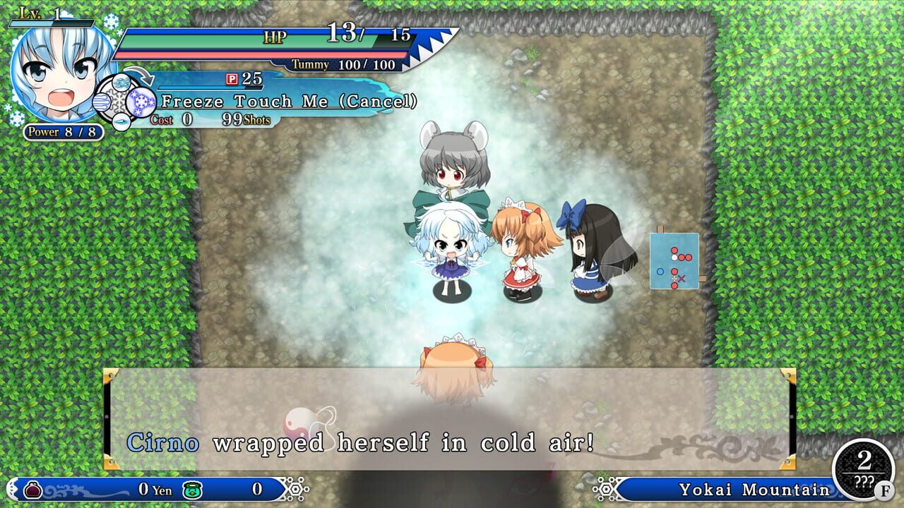 Touhou Genso Wanderer Reloaded: Cirno
