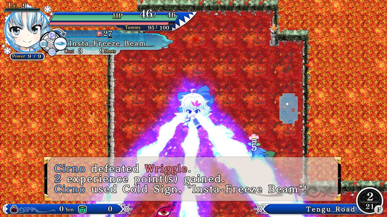 Touhou Genso Wanderer Reloaded: Cirno