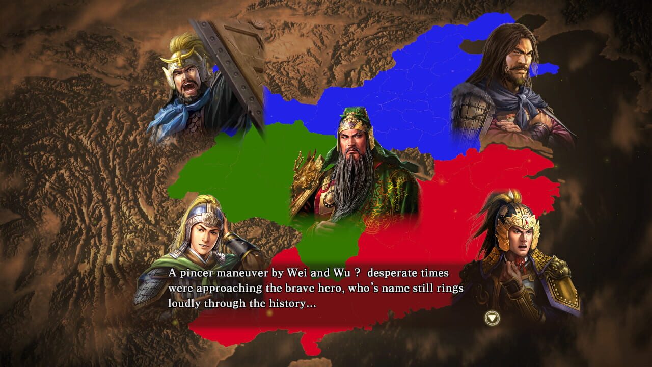Romance of the Three Kingdoms XIII: Additional Scenario – The God of War, Surrounded