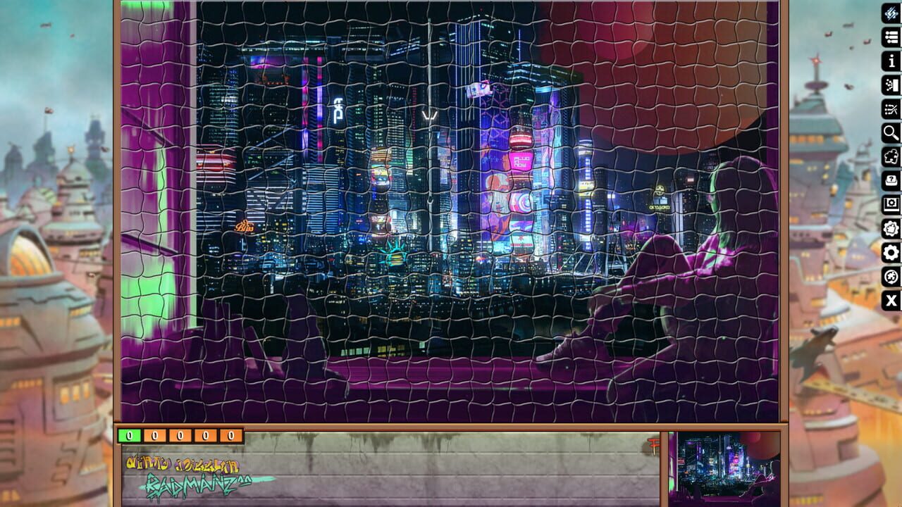 Pixel Puzzles Ultimate: Cyberpunk
