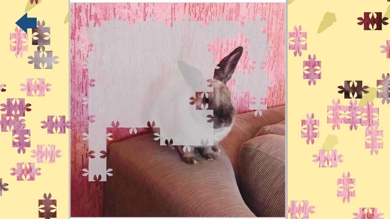 Athena, the rabbit: Jigsaw Puzzle