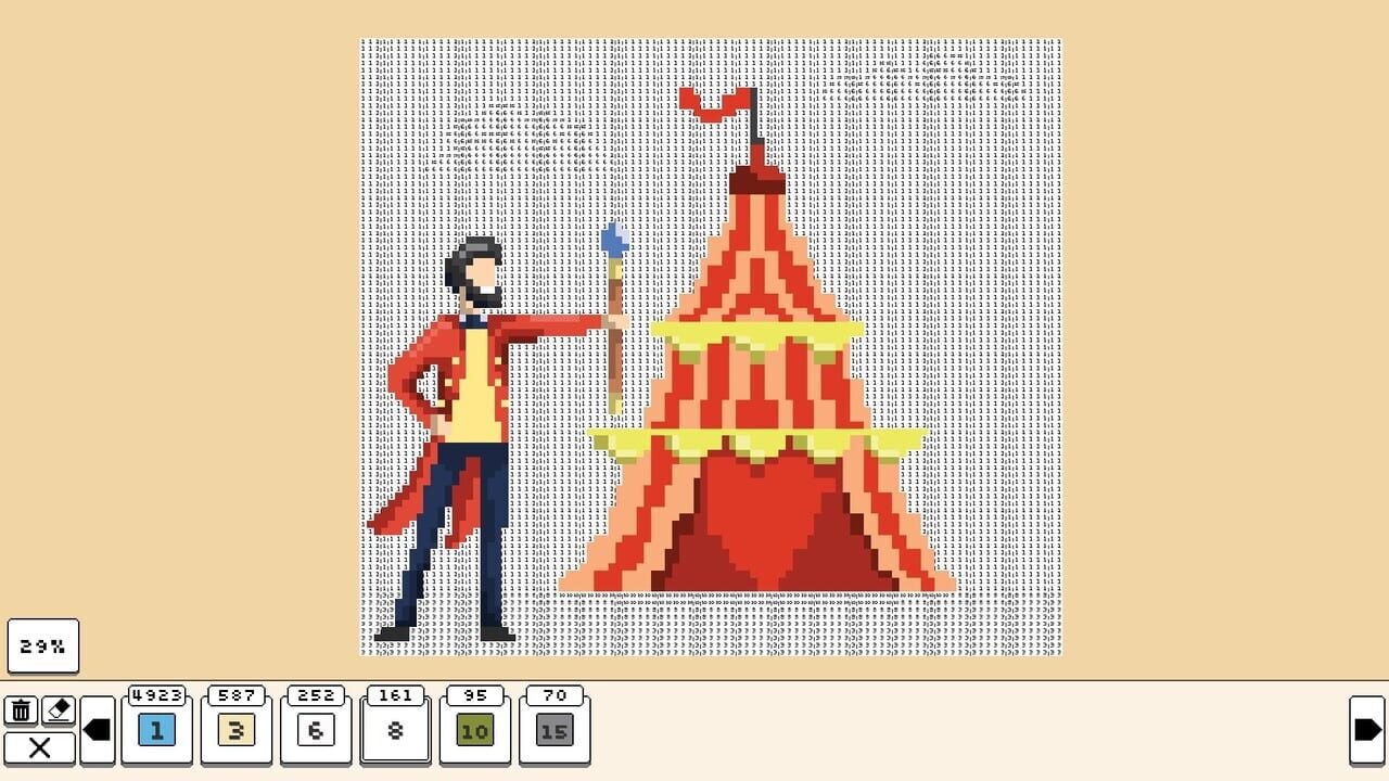 Coloring Pixels: Amusement Park Pack