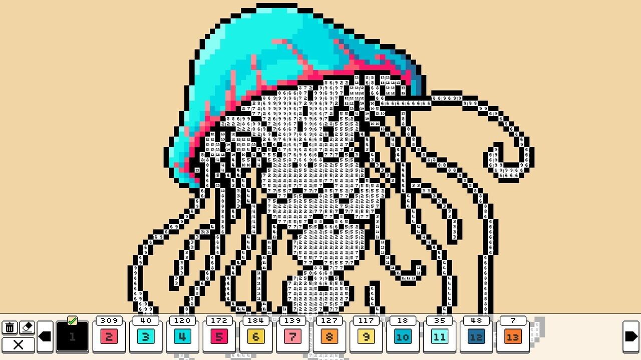Coloring Pixels: Marine Life Pack