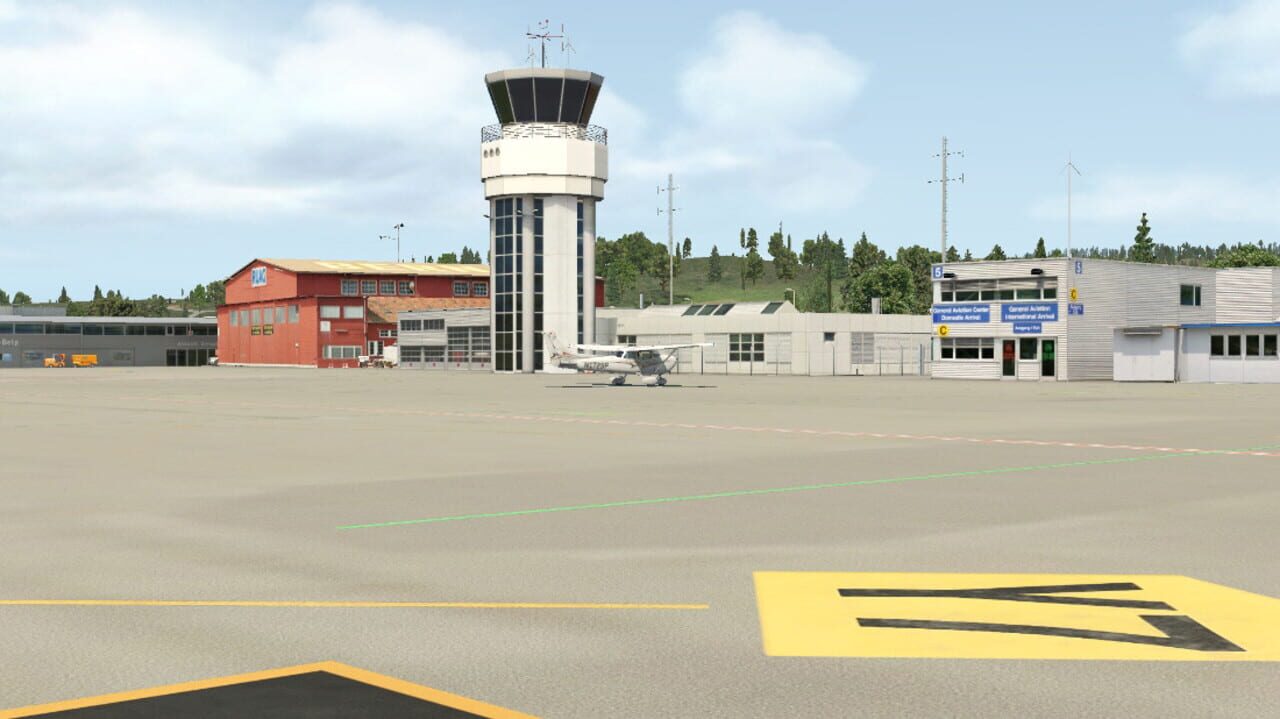 X-Plane 11: FlyLogic Airport Bern-Belp