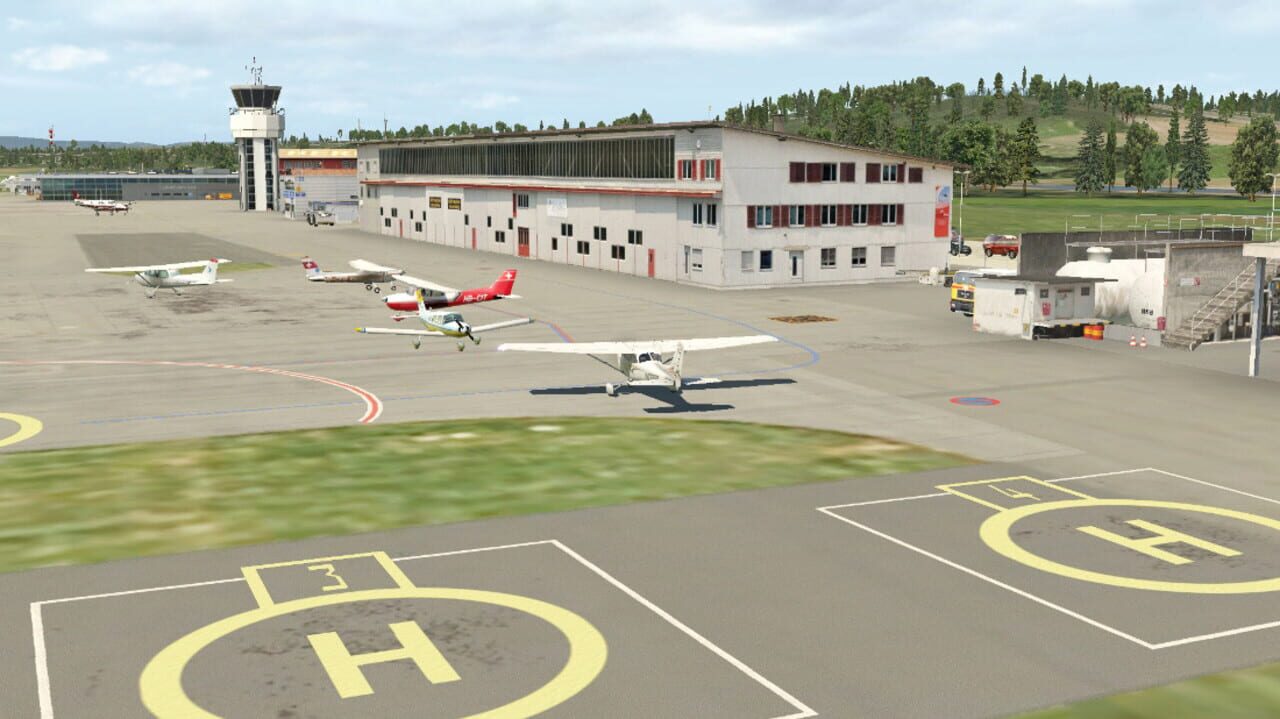 X-Plane 11: FlyLogic Airport Bern-Belp