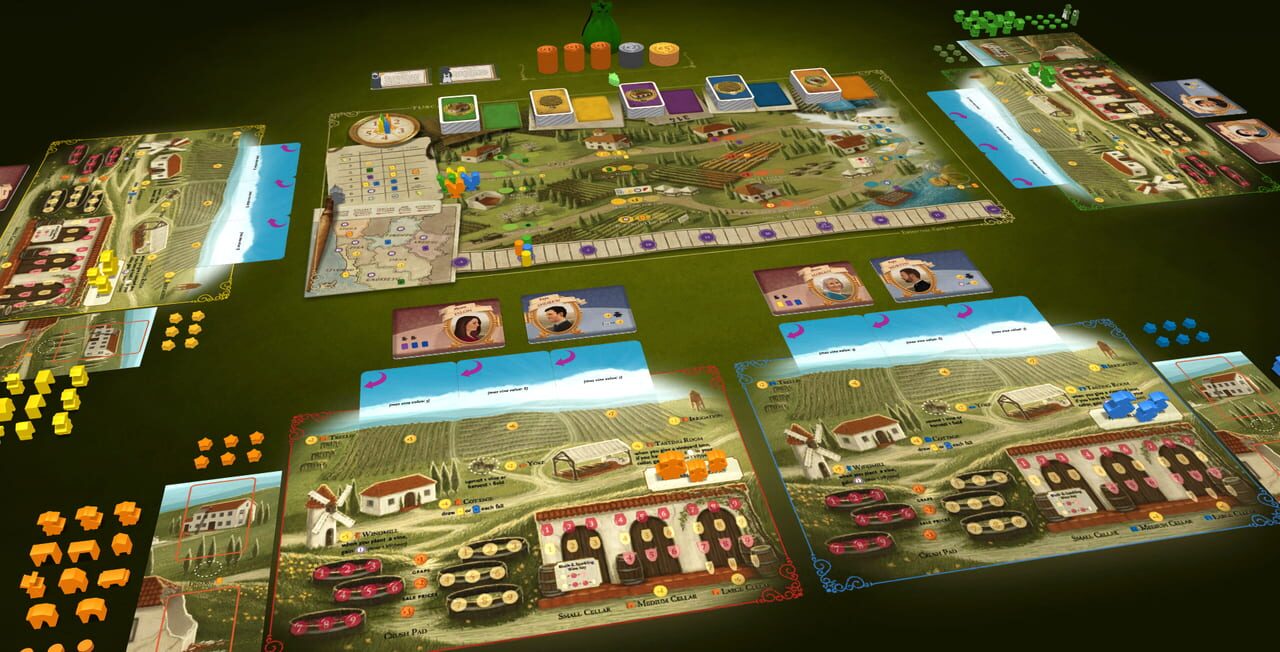 Tabletopia: Tuscany – Essential Edition