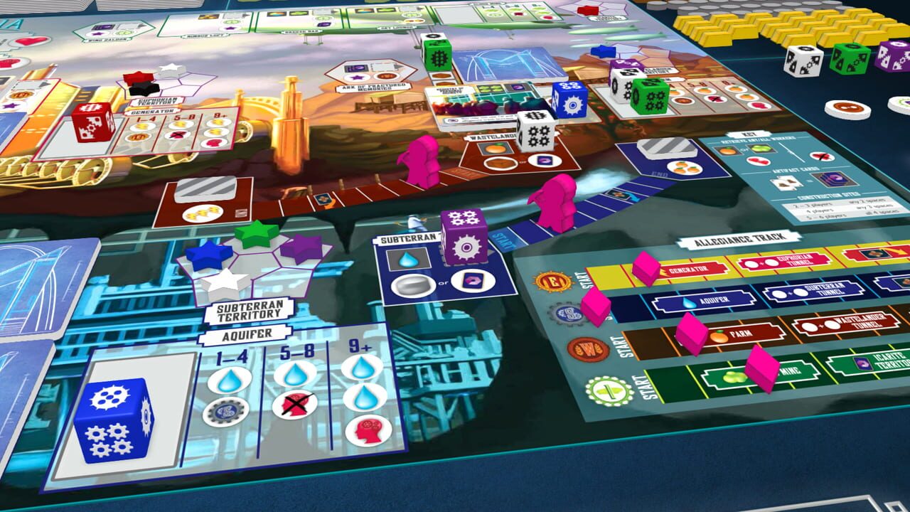 Tabletopia: Euphoria – Build a Better Dystopia