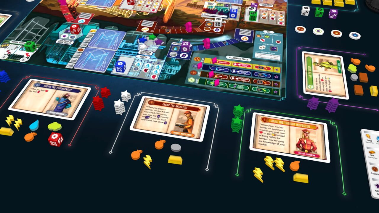 Tabletopia: Euphoria – Build a Better Dystopia