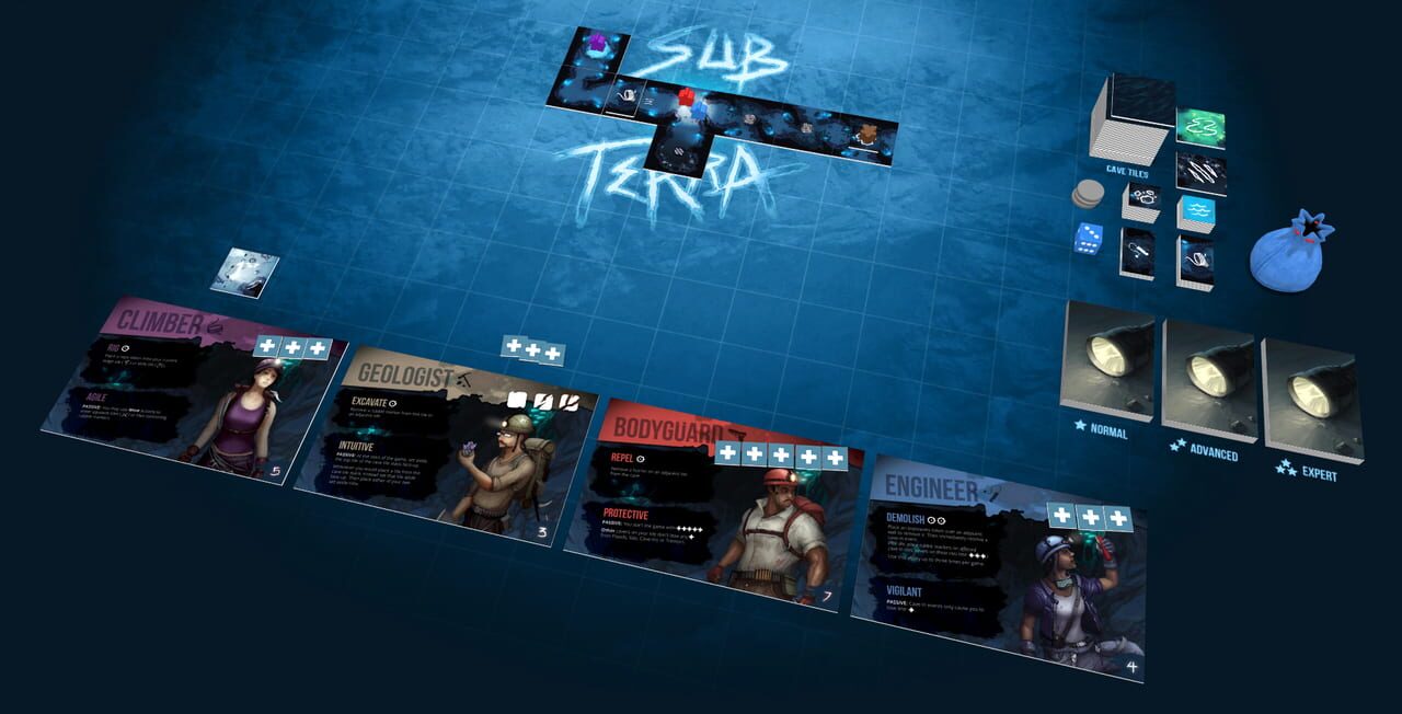 Tabletopia: Sub Terra + Expansions