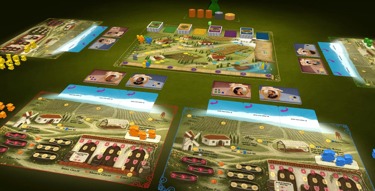 Tabletopia: Viticulture – Essential Edition