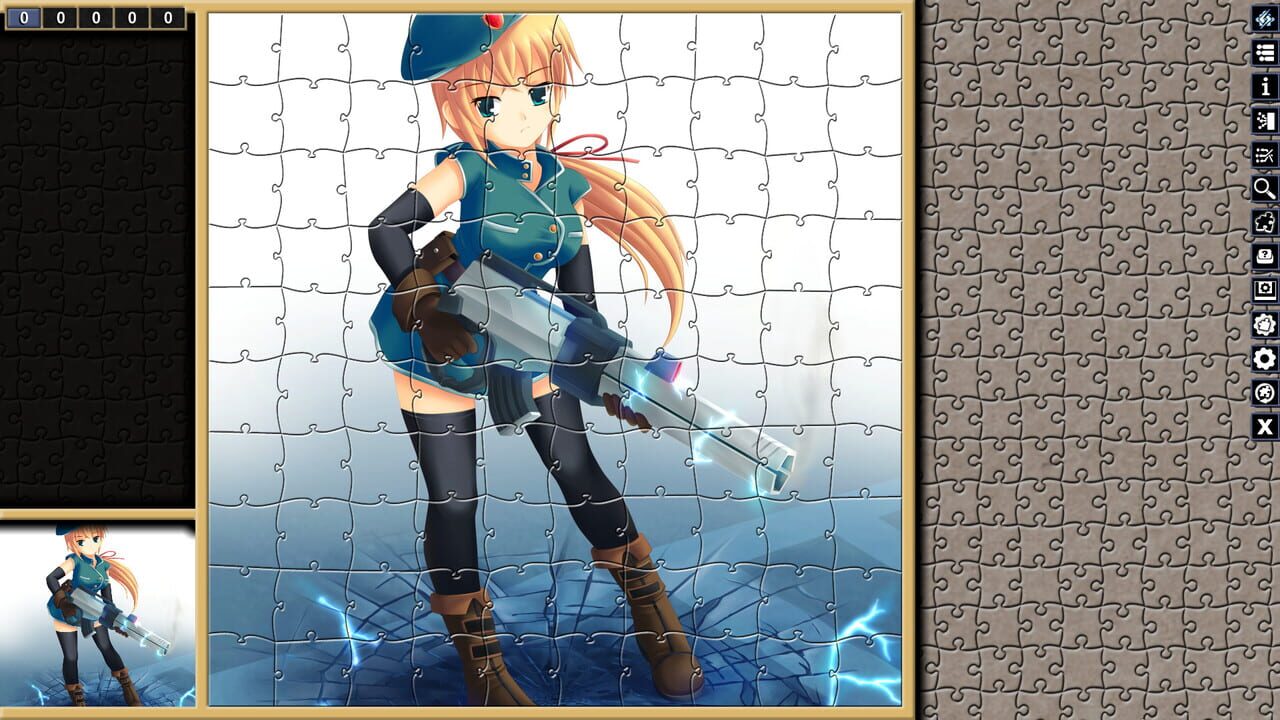 Pixel Puzzles: Illustrations & Anime – Jigsaw Pack: Gun Girls