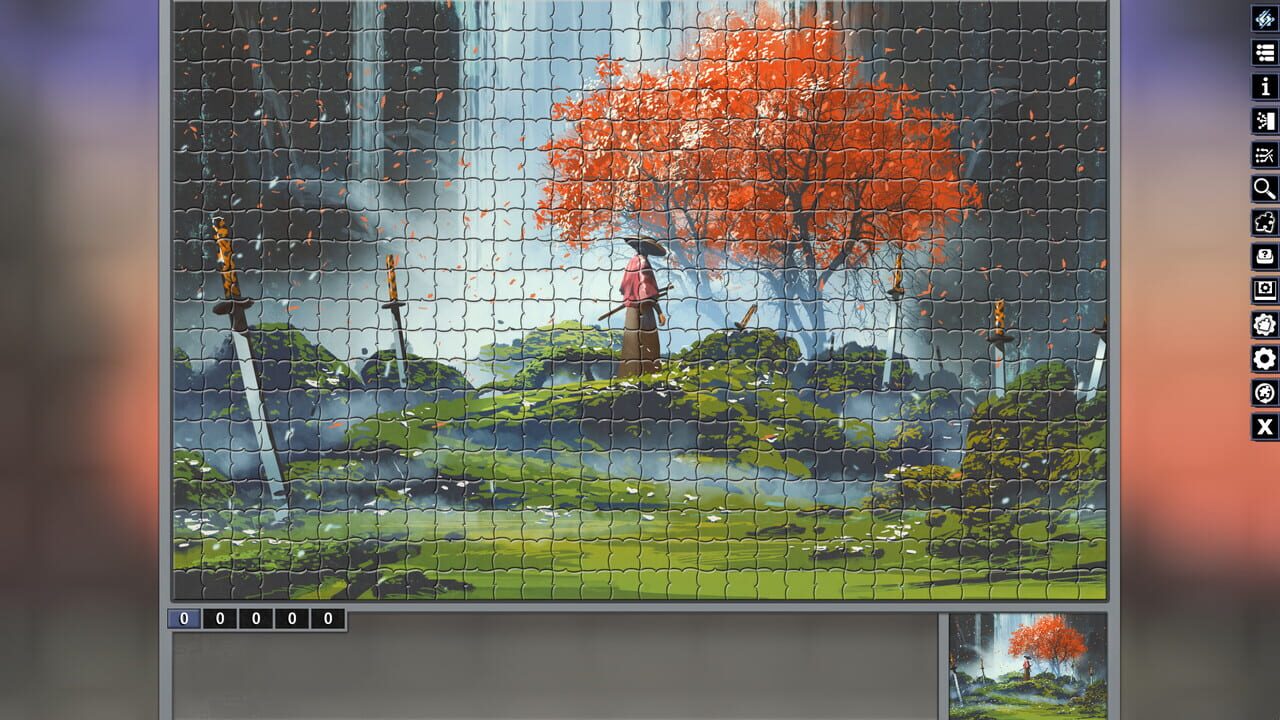 Pixel Puzzles: Illustrations & Anime – Jigsaw Pack: Samurai