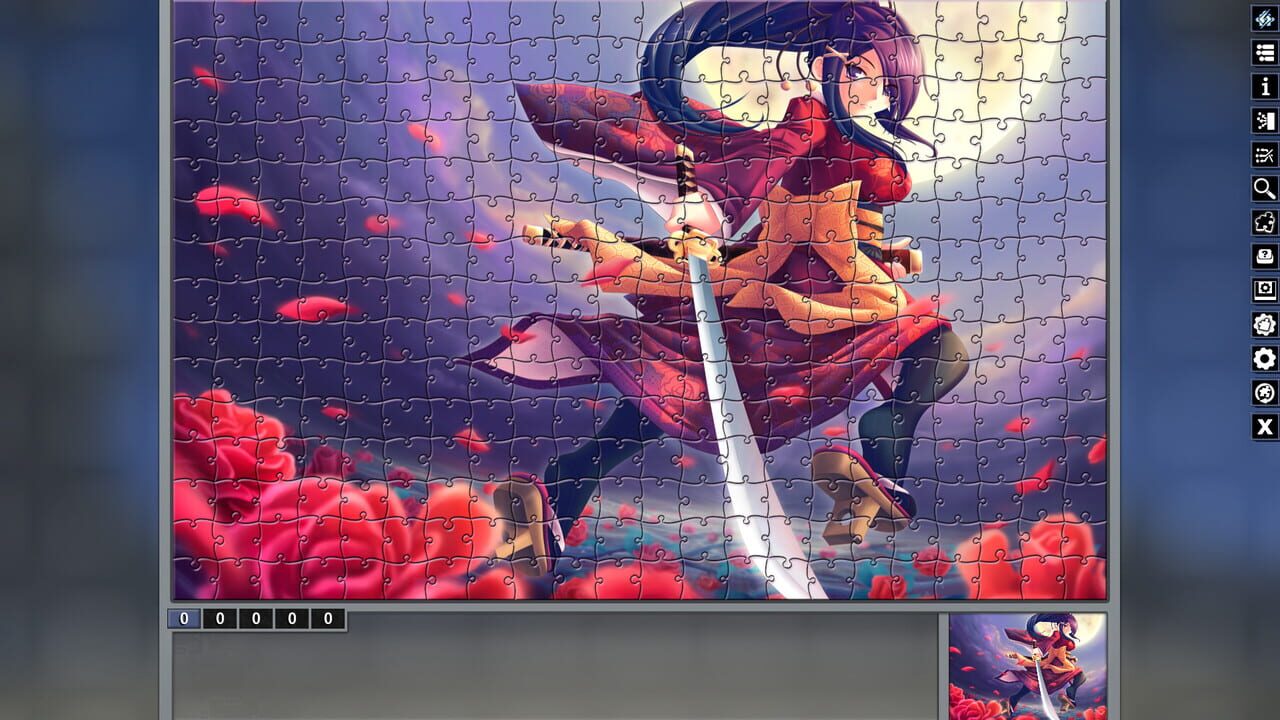 Pixel Puzzles: Illustrations & Anime – Jigsaw Pack: Samurai
