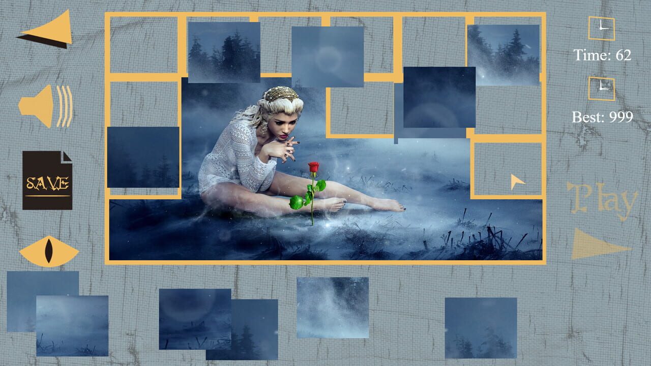 Jigsaw Frame: Relax