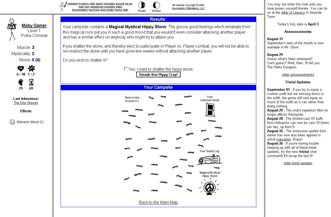 The Kingdom of Loathing