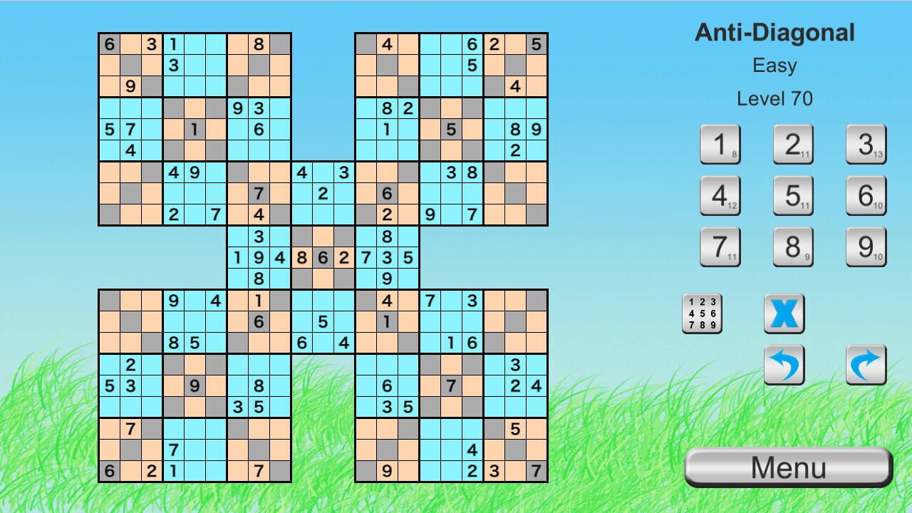 Ultimate Sudoku Collection: Gattai-3 Anti Diagonal Pack