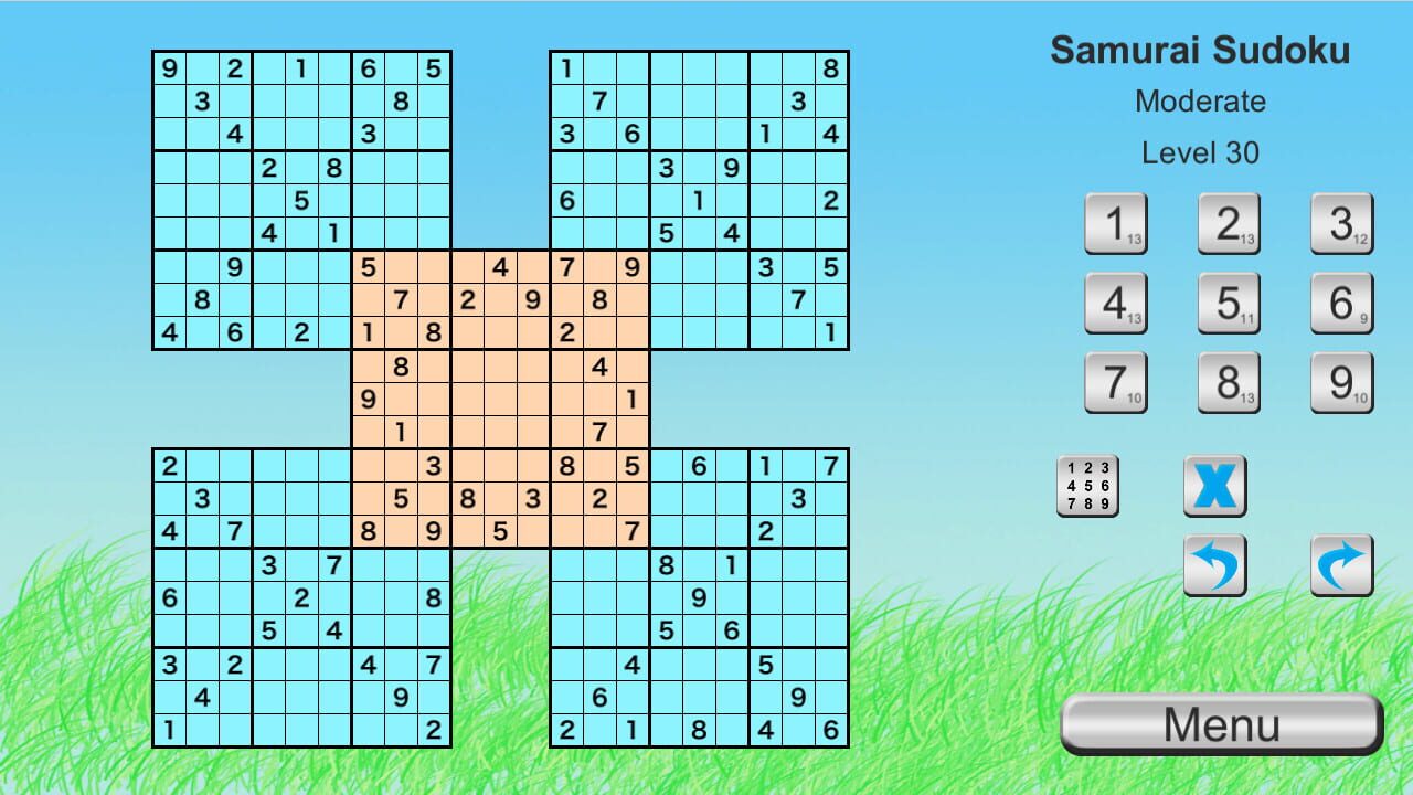 Ultimate Sudoku Collection: Samurai Median Pack